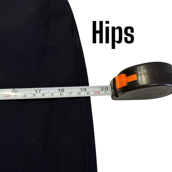 St John Sport Navy Pants women’s size 4 career office business casual vintage - Picture 10 of 13